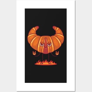 Croissant Satan Posters and Art